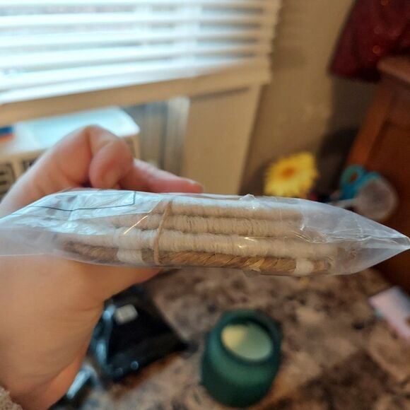 Bloomingville SeaGrass Macrame Crochet Boho Earth Woven Coaster Set - Picture 3 of 4